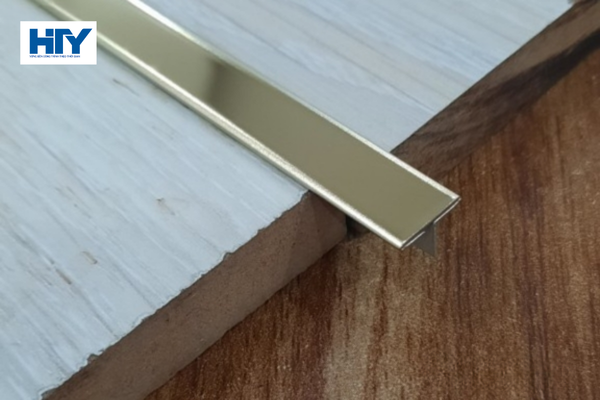 Thi công nẹp inox T 10