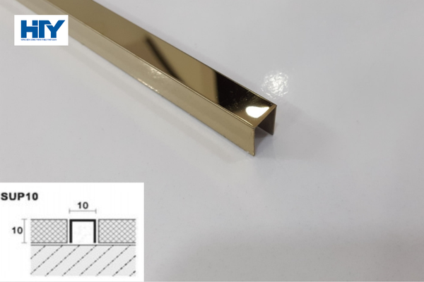 NẸP INOX U10
