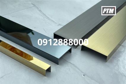 Nẹp Trang Trí Inox Chữ U – Biểu Tượng Cho Tinh Tế & Bền Bỉ