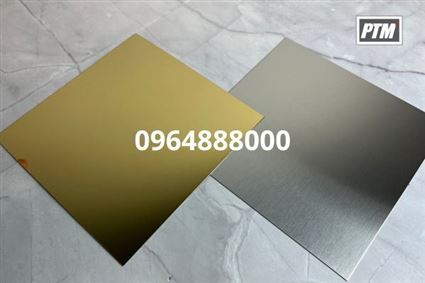 TẤM INOX MÀU PTM – GIẢI PHÁP TRANG TRÍ HIỆN ĐẠI, NÂNG TẦM KHÔNG GIAN SANG TRỌNG
