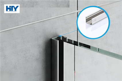 Nẹp kính chữ U inox 